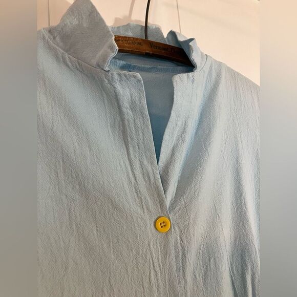 No Tag Baby Blue Dress Size XL - Picture 4 of 5